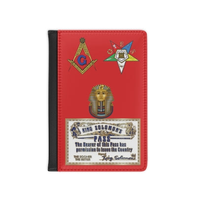 King Soloman Pass -Mason Eastern Star Passport Cover