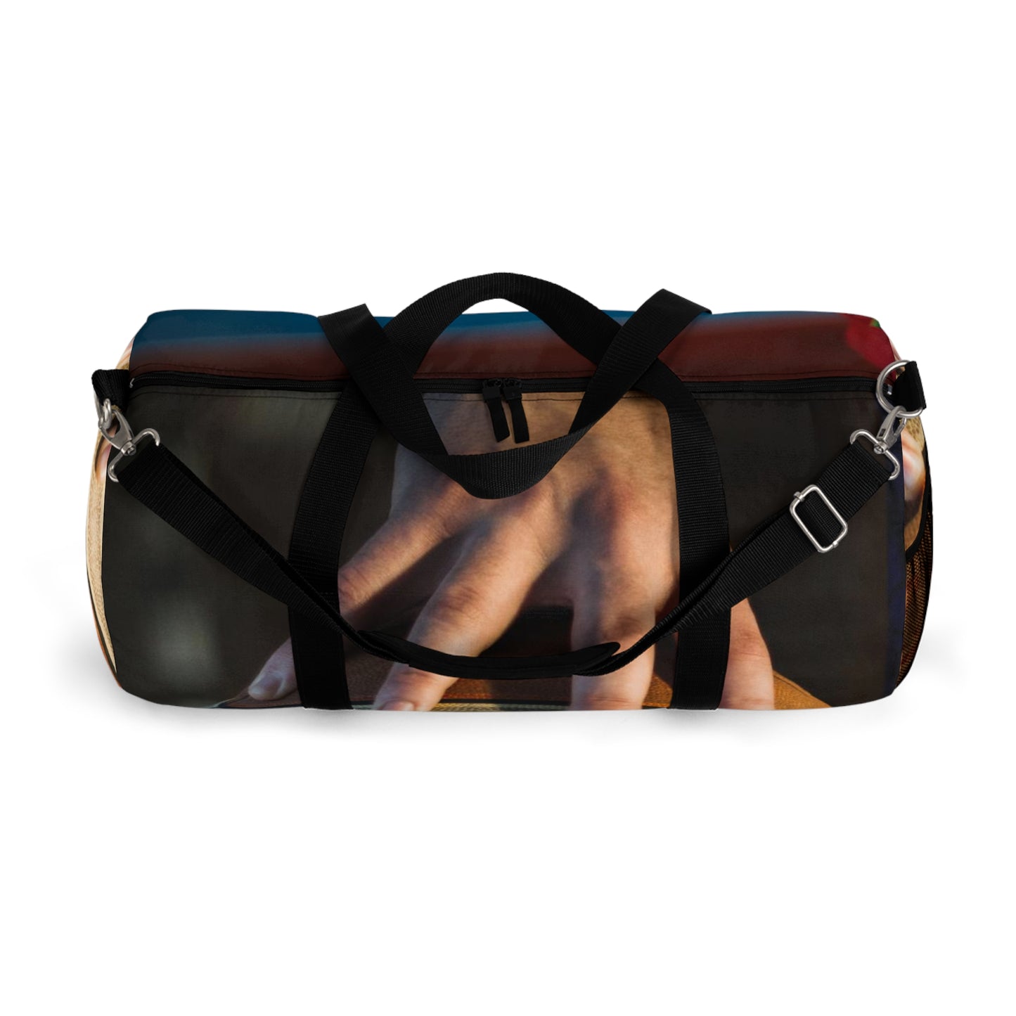 Palmed Basketball All Over Print Duffel Bag