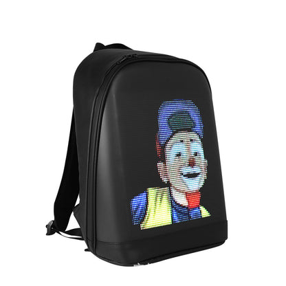 Smart Advertising Business Backpack Waterproof LED Display, It Pays for Itself