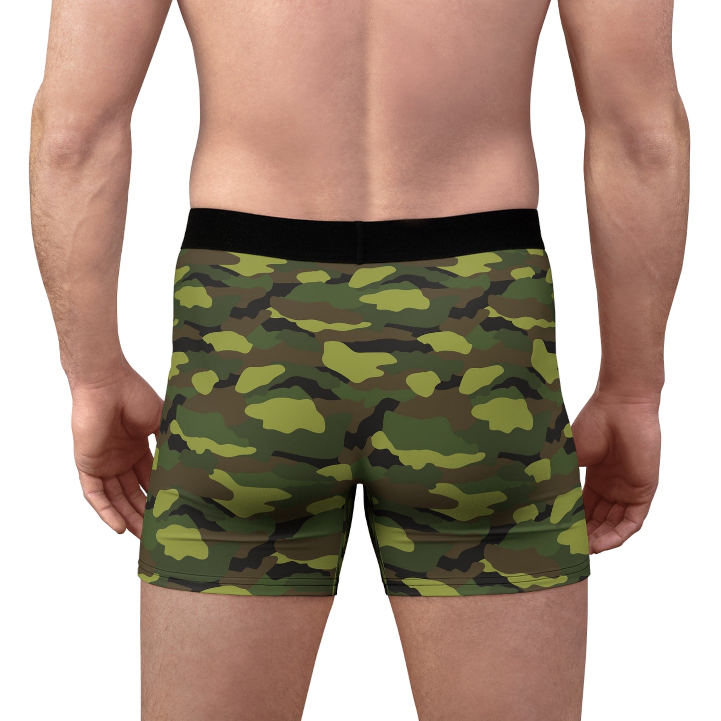 Cover Me I'm Going In - Funny- Adult Man Camouflage Boxer Briefs