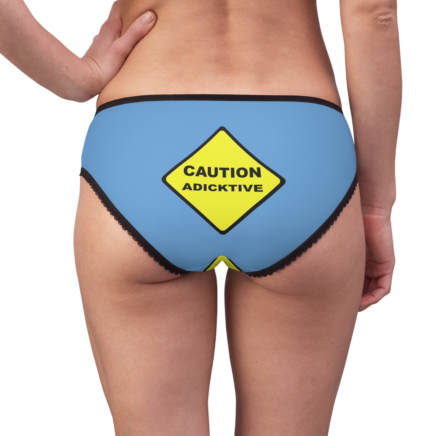 Caution Adicktive- Funny And Sexy Printed -Adult Woman Panties
