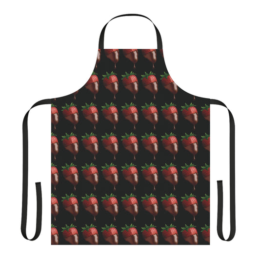 Strawberry Dipped In Chocolate-All Over Printed Apron