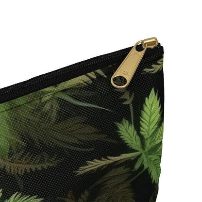 Weed Printed All Over Print Accessory Pouch