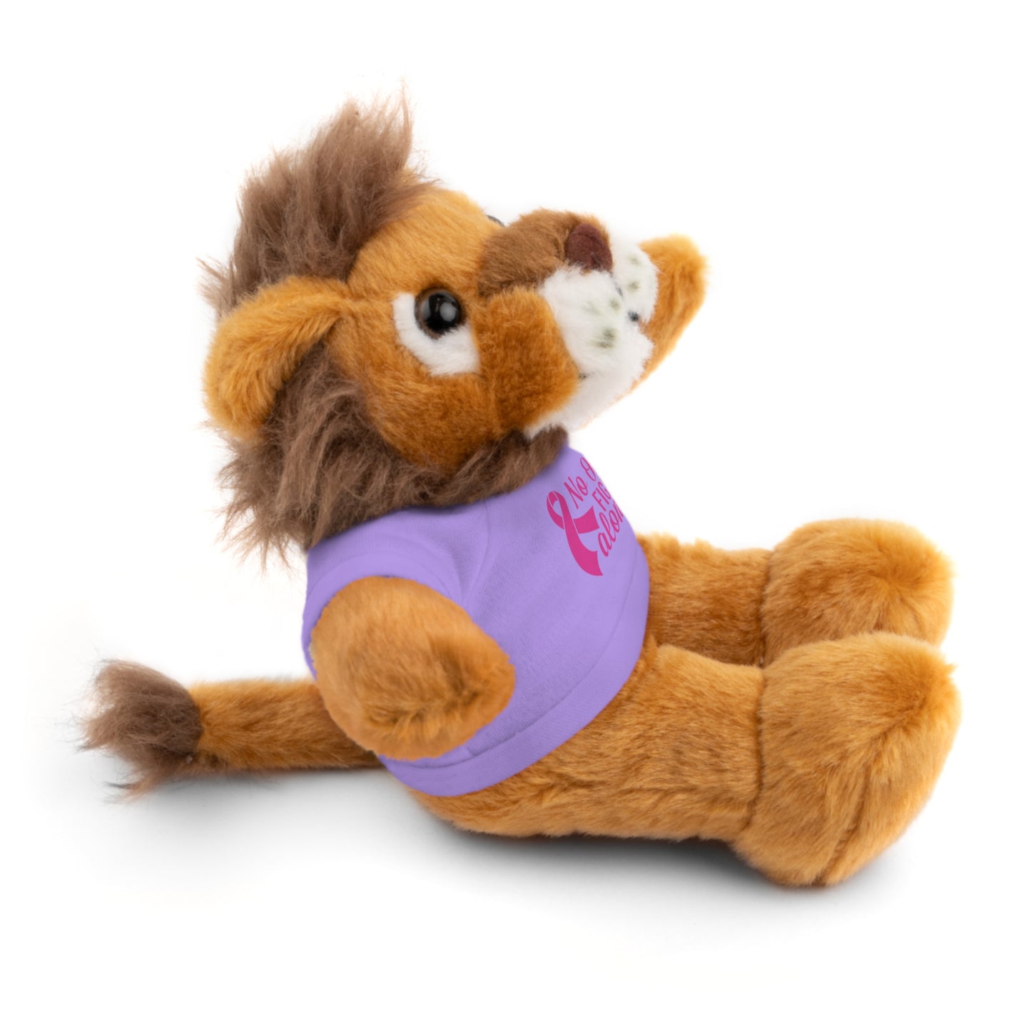 No One Fights Alone' Cancer massage Stuffed Animals with Tee