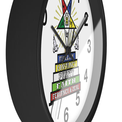 Order Of The Eastern Stars / OES Wall Clock