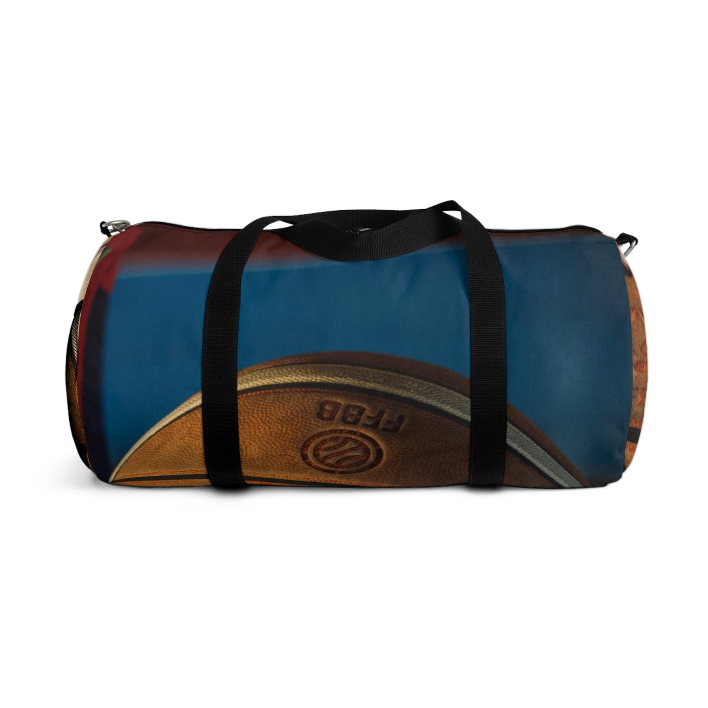 Palmed Basketball All Over Print Duffel Bag