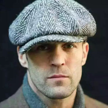 Doorbuster! British style octagonal hat- Adult Man or Woman