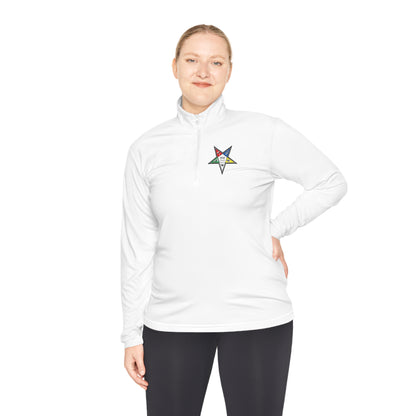 Order Of The Eastern Stars , OES Unisex Quarter-Zip Pullover