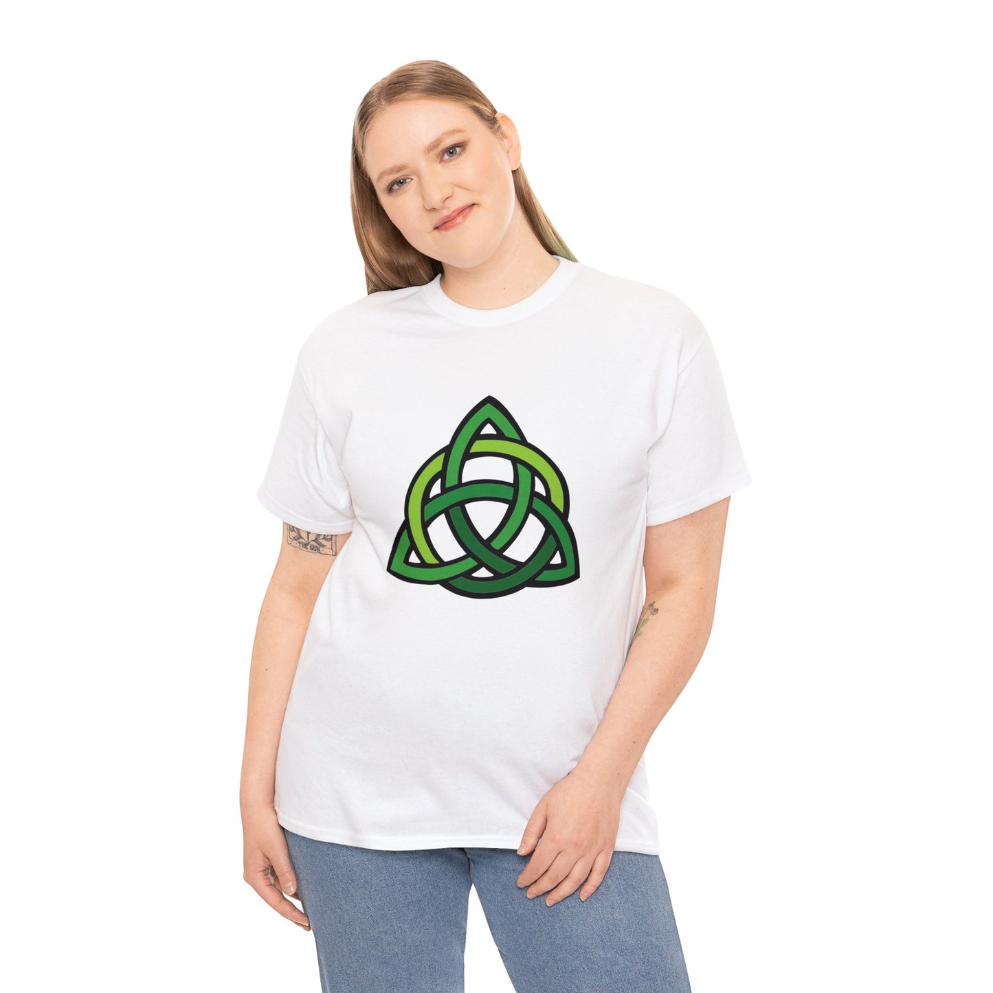 Celtic Knot - Saint Patrick's Day Adult Unisex Heavy Cotton Tee