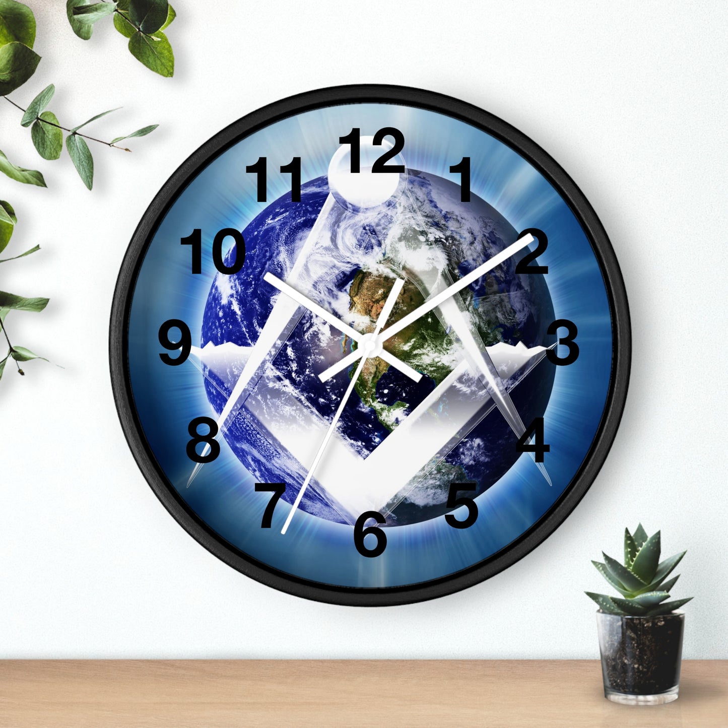 Mason, Masonic Wall Clock