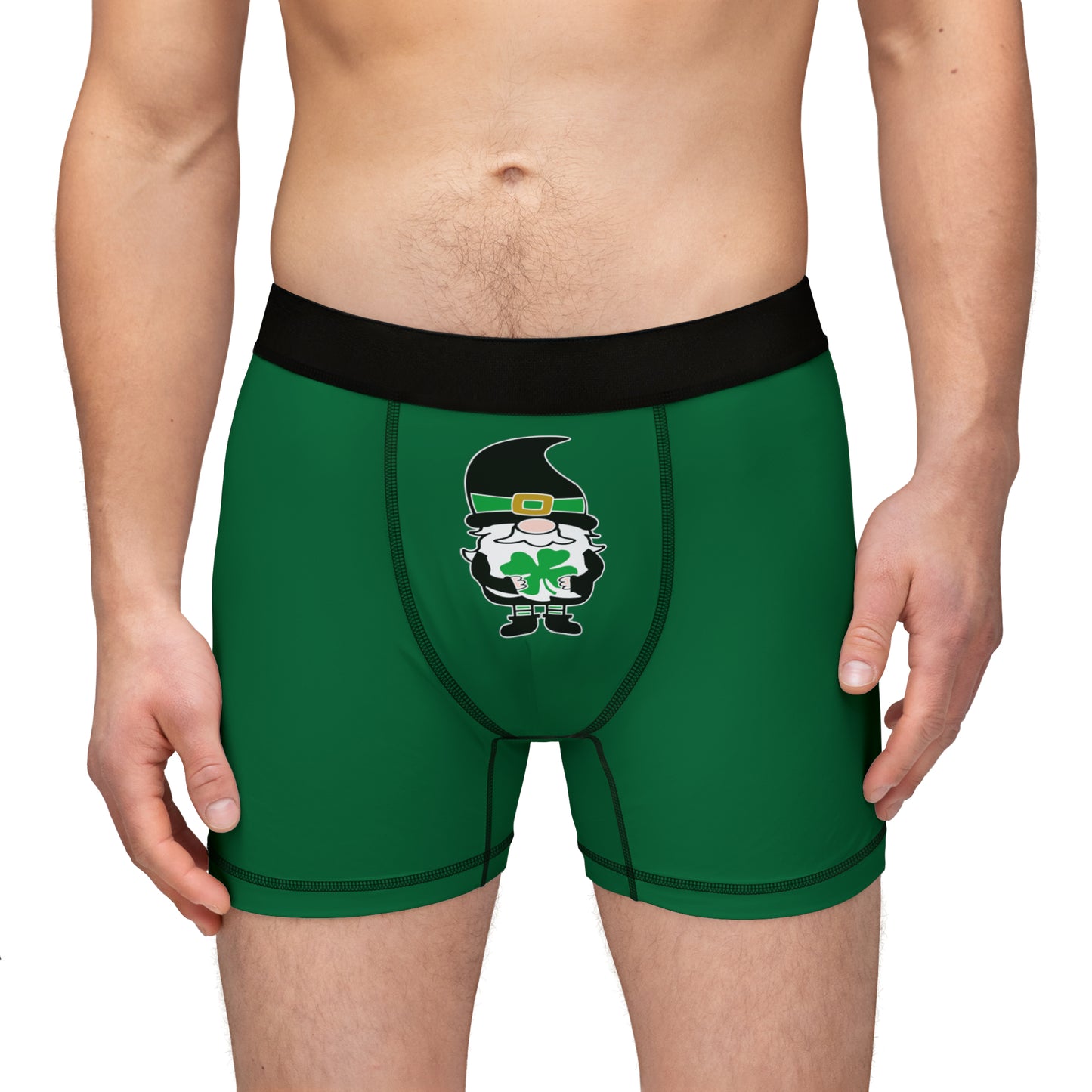 St. Patrick's Day Gnome Men's Boxers