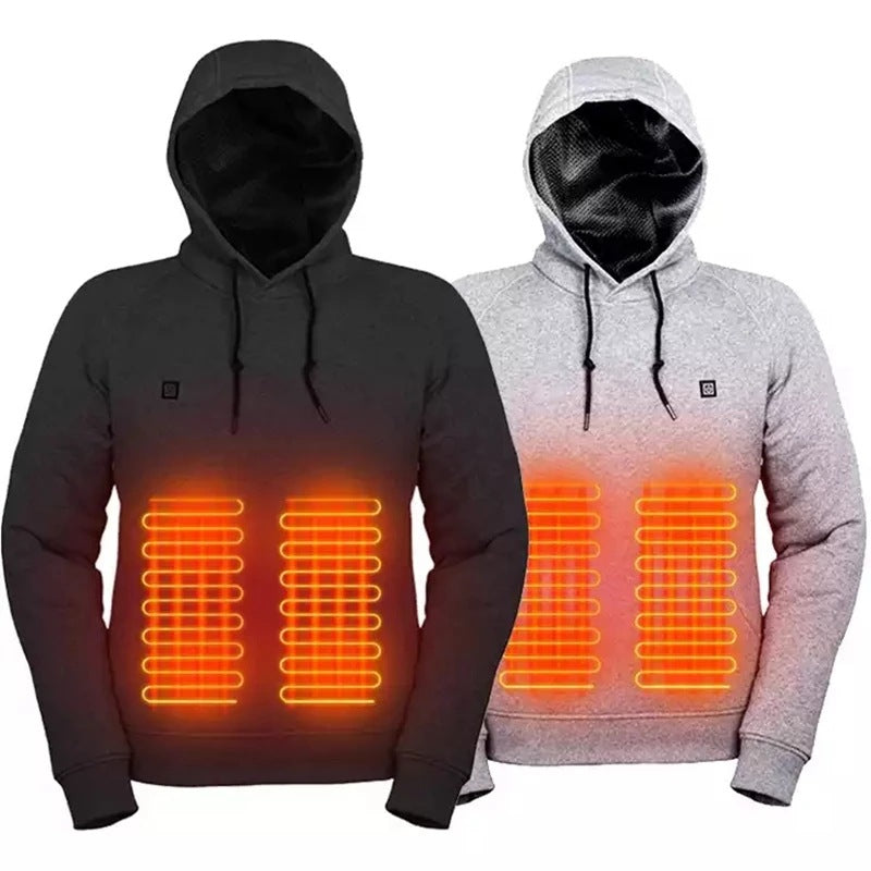 Battery Heated Hoodie Adult Men's On Sale Limited Time