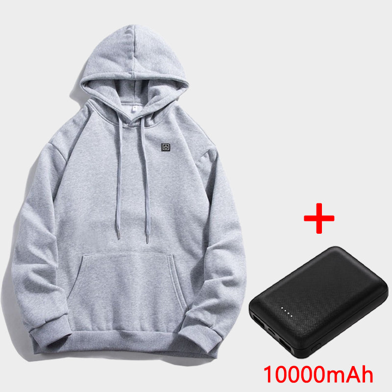 Battery Heated Hoodie Adult Men's On Sale Limited Time