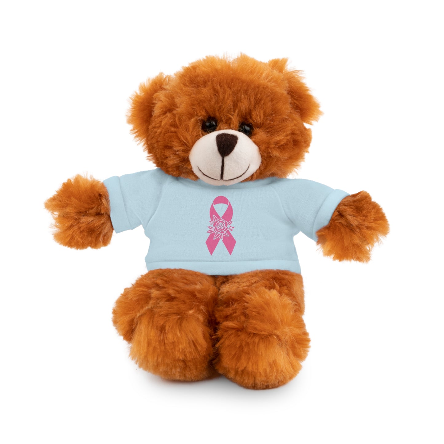 Cancer Awareness Stuffed Animals with Tee-Boy Girl- Man Woman