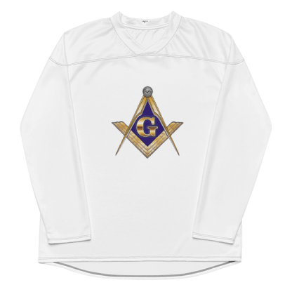 Customizable Masonic / Mason Hockey Jersey Doorbuster! Get One Now!