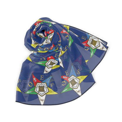 Door Buster! Eastern Star / OES - Spring & Summer Poly Scarf 25"