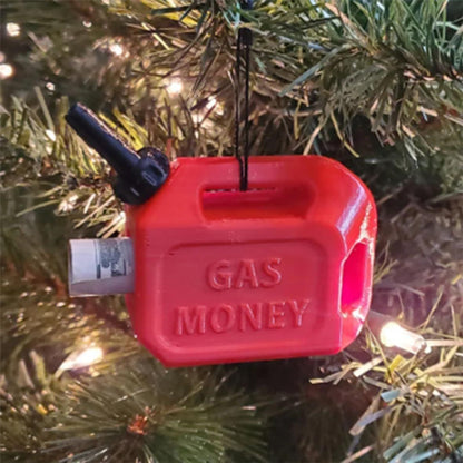 Gas Money- Christmas Tree Or Car Ornament