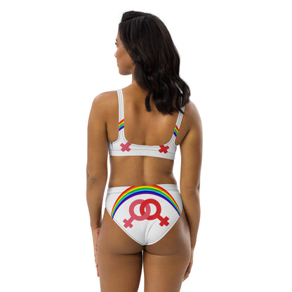 PRIDE high-waisted bikini