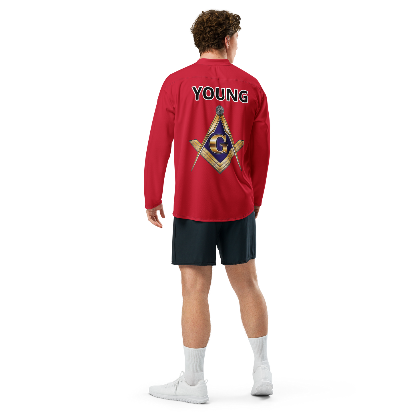 Customizable Masonic / Mason Hockey Jersey Doorbuster! Get One Now!