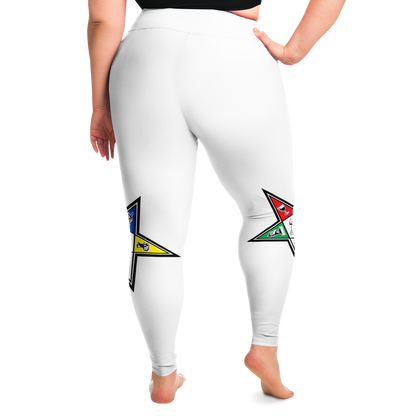 Leggings de estrella oriental para mujer de talla grande