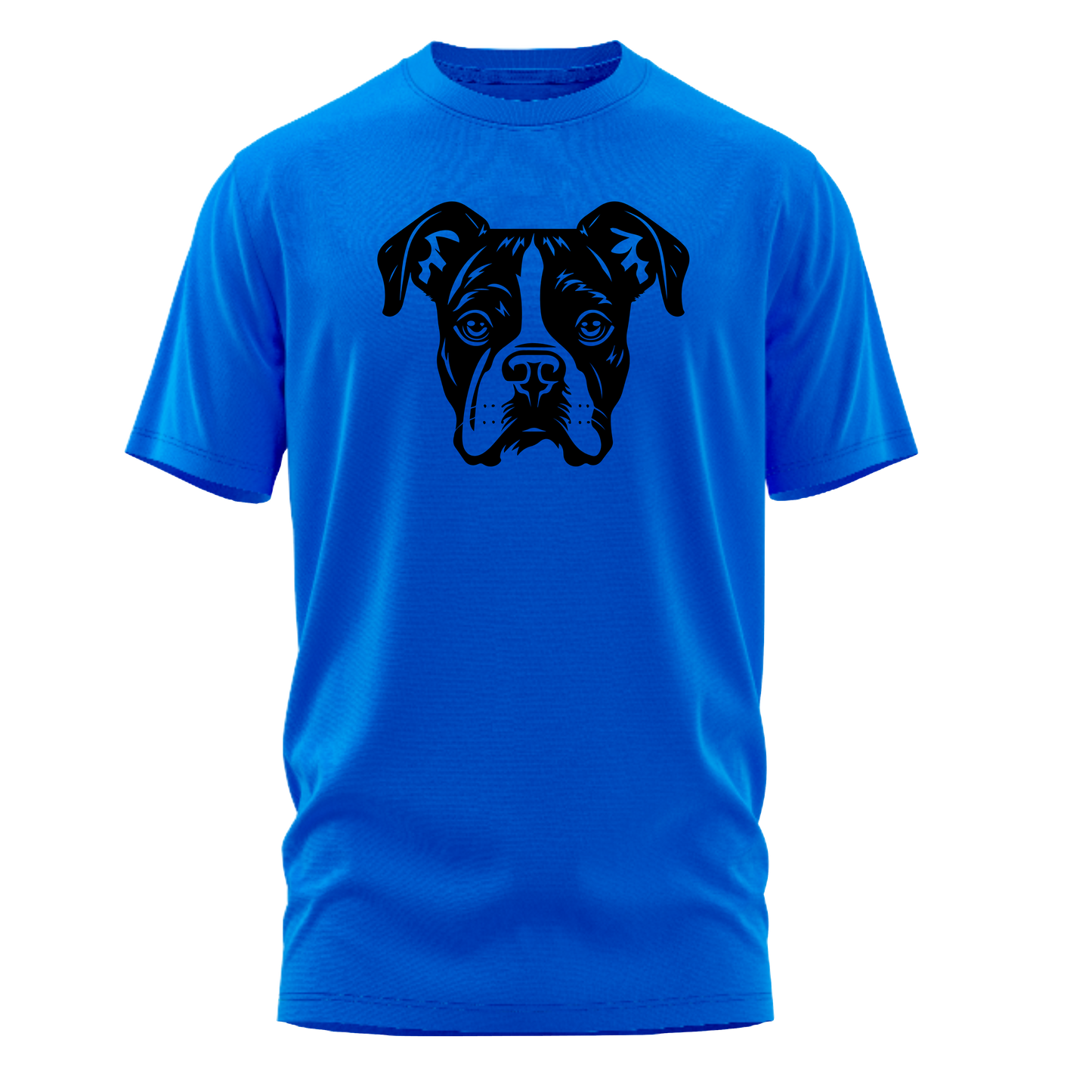 Boxer Dog Printed- Adult Man or Woman Short Sleeve T-shirt