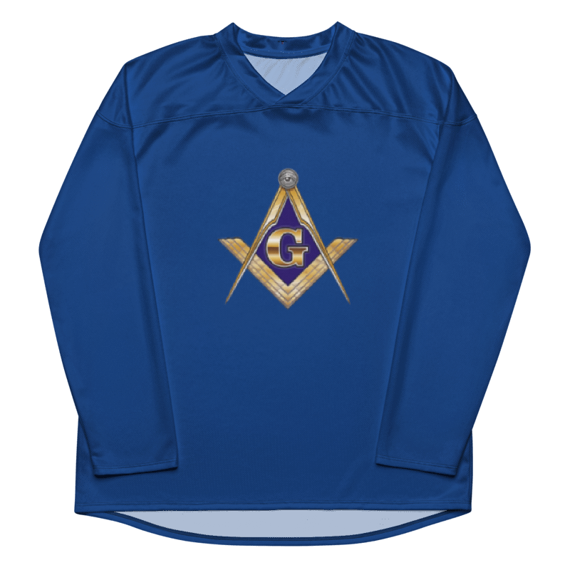 Customizable Masonic / Mason Hockey Jersey Doorbuster! Get One Now!