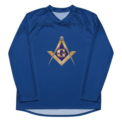 Customizable Masonic / Mason Hockey Jersey Doorbuster! Get One Now!