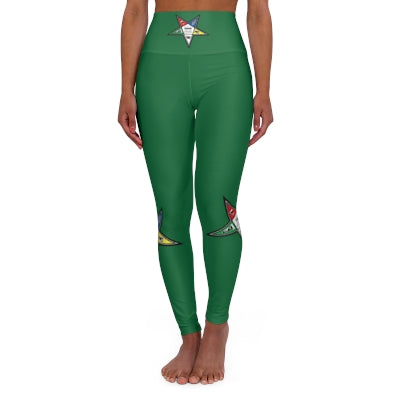 Order Of The Eastern Stars Leggings  High Waisted Yoga Leggings