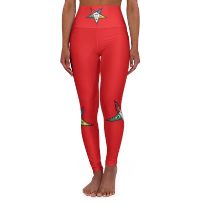 Order Of The Eastern Stars Leggings  High Waisted Yoga Leggings