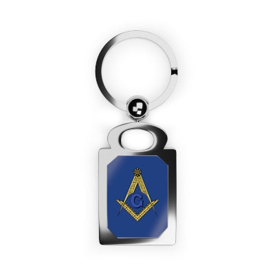 Master Mason Rectangle Keyring