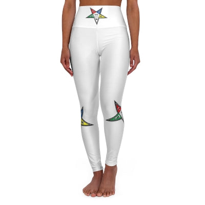 Order Of The Eastern Stars Leggings  High Waisted Yoga Leggings