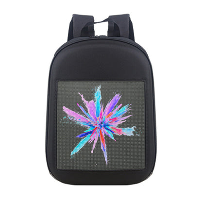 Led Display Backpack Waterproof Business Backpack