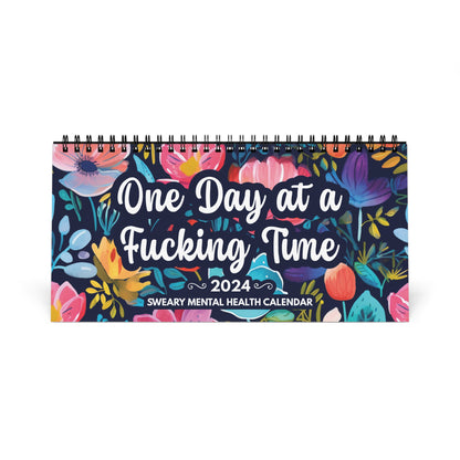 Real Life Mental Health 2024 Calendar For Home ,Work And Travel