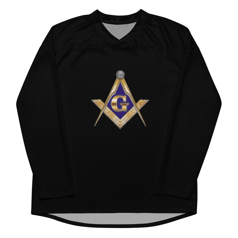 Customizable Masonic / Mason Hockey Jersey Doorbuster! Get One Now!