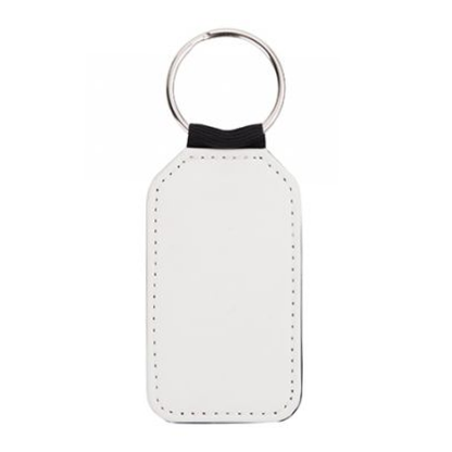 Custom Synthetic leather keychains Pack Of 10 One Side Print- Email Your Image