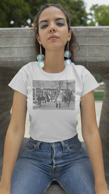 Bonanza Main Cast Classic Western T-Shirt, Cowboy Tee, Vintage Cowboy Shirt, Western TV Show Apparel, Wild West Clothing