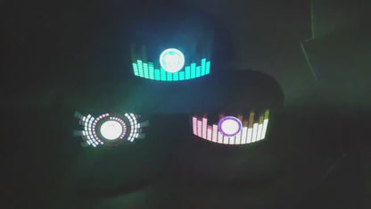 LED Hat - Images react to sound- Great Gift For DJ's