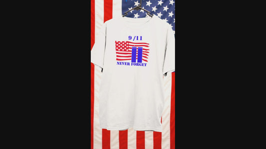 September 11th - 9/11 Adult Man/Woman Short Sleeve T-shirt