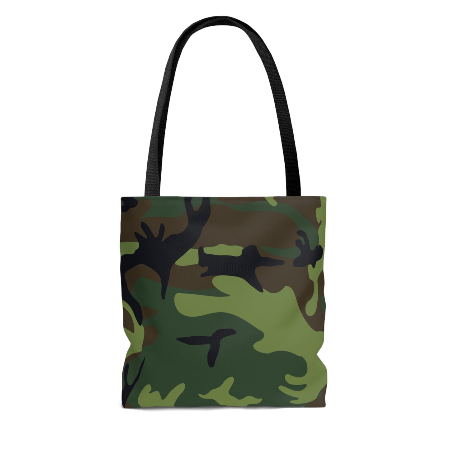 Camouflage All Over Print Tote Bag 3 sizes- Camo