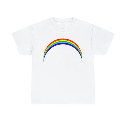 Camiseta unisex de algodón pesado Pride Rainbow 