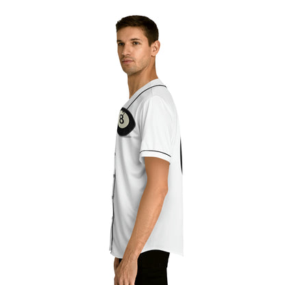 Jersey de béisbol de 8 bolas para hombre