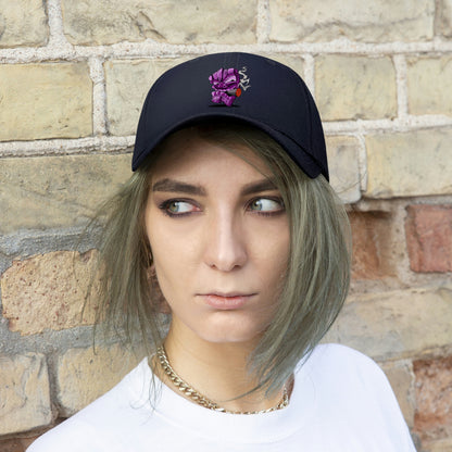 RA5's Mascot "Tiki " Embordered Unisex 6-panel Twill Baseball Cap/ Hat