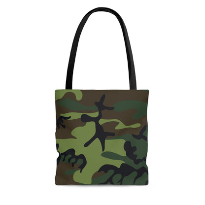 Camouflage All Over Print Tote Bag 3 sizes- Camo