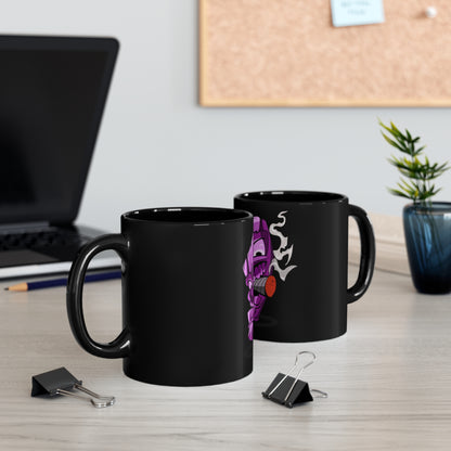 RoyalArch5 Mascot (Tiki ) Printed 11oz Black Mug