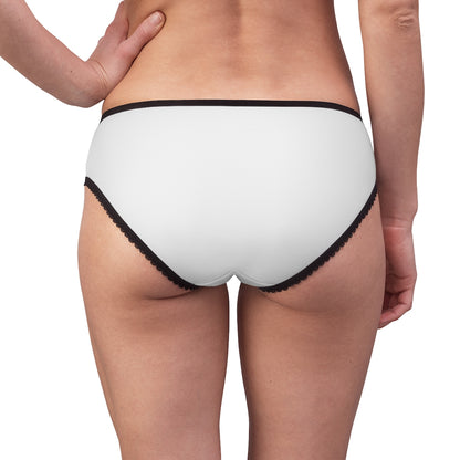 Woman With Afro Image, Women's Briefs Fun Wear With Image