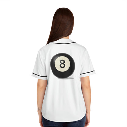8 Ball Women's Baseball Jersey