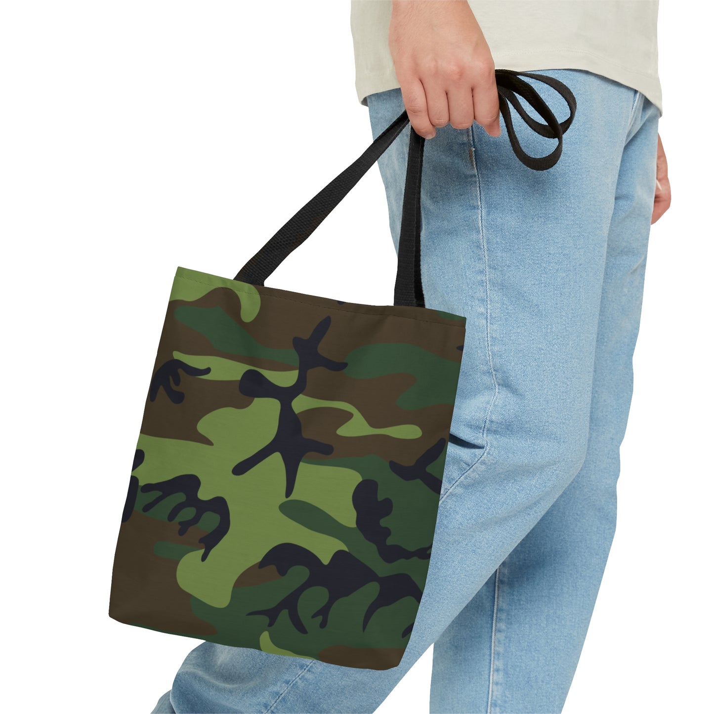 Camouflage All Over Print Tote Bag 3 sizes- Camo