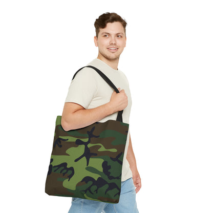 Camouflage All Over Print Tote Bag 3 sizes- Camo