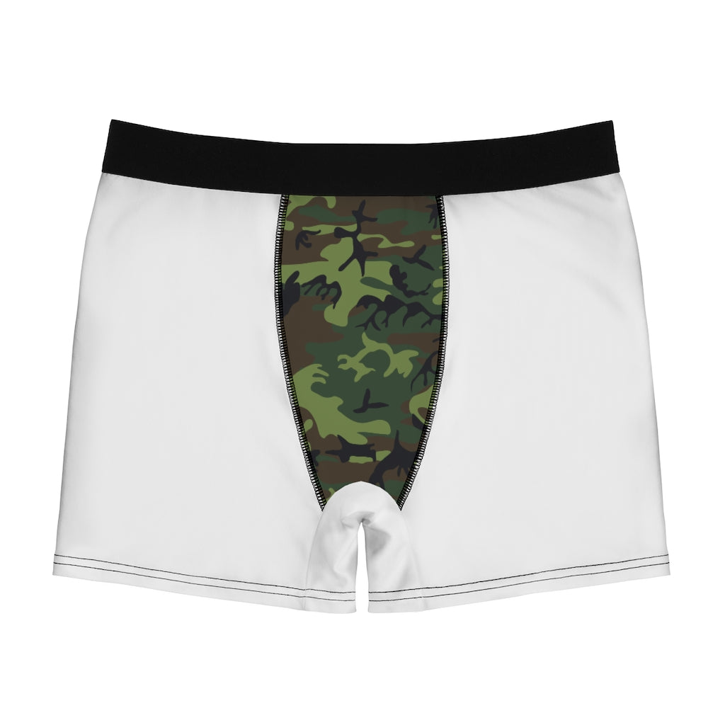 Men's Boxer Briefs With Cameo Design