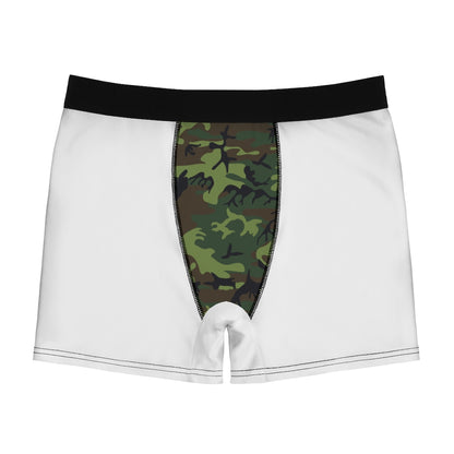 Men's Boxer Briefs With Cameo Design